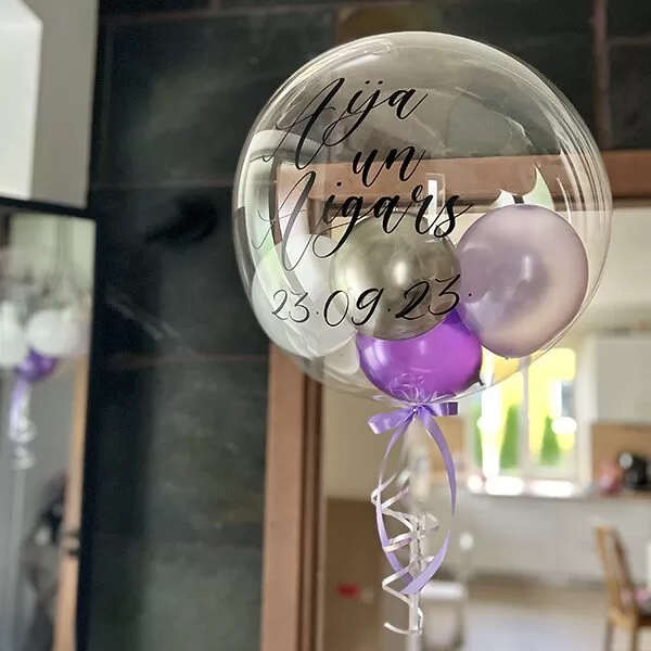 14,70 eur (Šāds balons lido tikai 3 dienas)